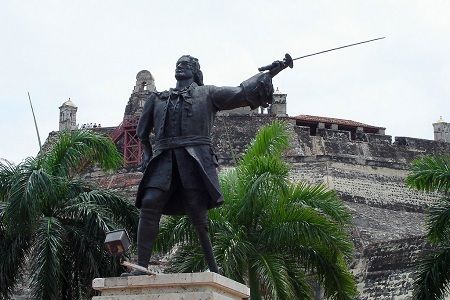 Colombia Cartagena Blas de Lezo Statue Blas de Lezo Statue Cartagena - Cartagena - Colombia