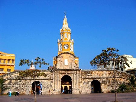Colombia Cartagena Clock Tower Clock Tower Colombia - Cartagena - Colombia