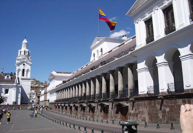 Ecuador Quito government palace government palace Pichincha - Quito - Ecuador
