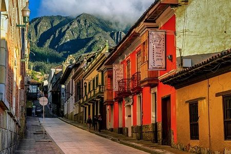 كولومبيا بوغوتا حي لا كانديلاريا حي لا كانديلاريا بوغوتا - بوغوتا - كولومبيا