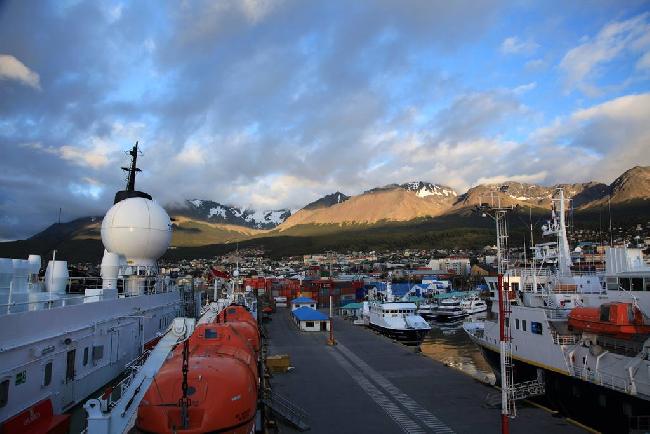 Argentina Ushuaia Ushuaia Harbour Ushuaia Harbour Tierra Del Fuego - Ushuaia - Argentina