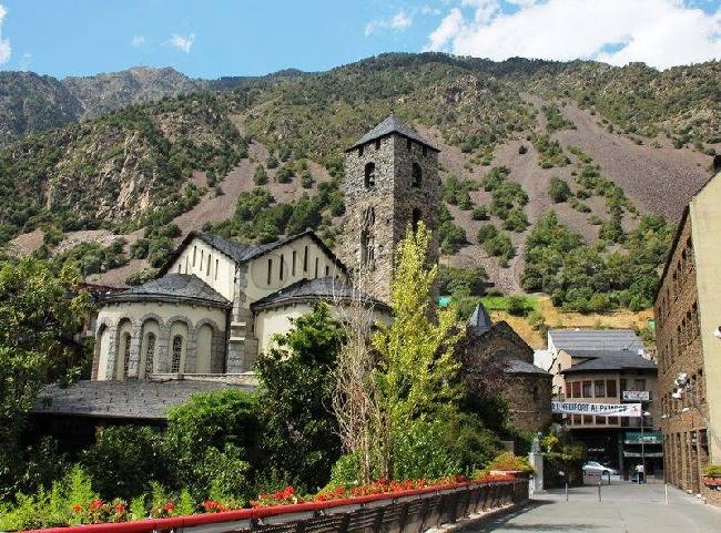 Andorra Andorra La Vella Sant Esteve Parish Church Sant Esteve Parish Church Sant Esteve Parish Church - Andorra La Vella - Andorra