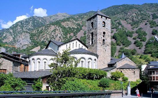 Andorra Andorra La Vella Sant Esteve Parish Church Sant Esteve Parish Church Sant Esteve Parish Church - Andorra La Vella - Andorra