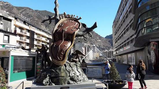 Andorra Andorra La Vella The nobility of time monument The nobility of time monument The nobility of time monument - Andorra La Vella - Andorra