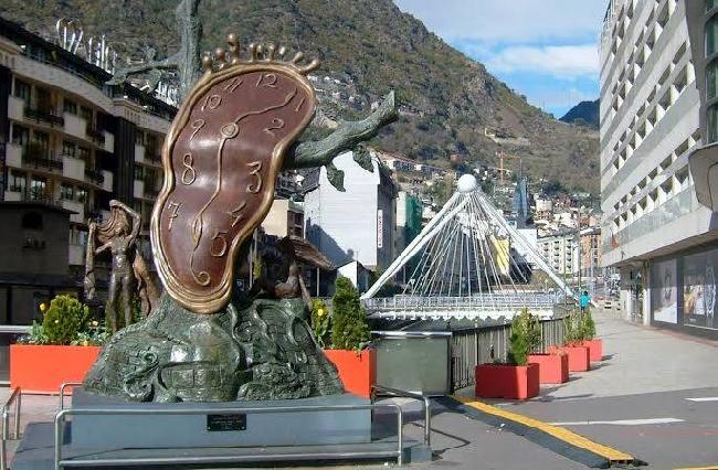 Andorra Andorra La Vella The nobility of time monument The nobility of time monument The nobility of time monument - Andorra La Vella - Andorra