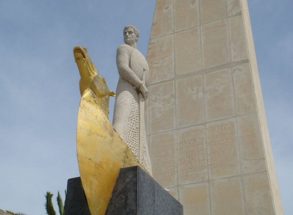 Spain Salou Monument a Jaume I Monument a Jaume I Salou - Salou - Spain