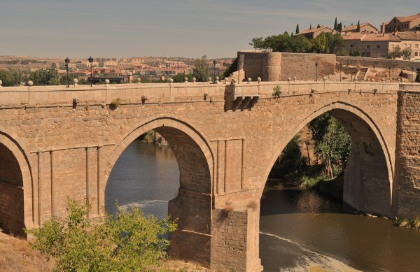 Spain Toledo San Martin Bridge San Martin Bridge Spain - Toledo - Spain