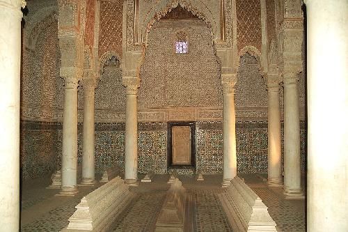 Morocco Marrakesh Saadian Tombs Saadian Tombs Marrakesh - Marrakesh - Morocco