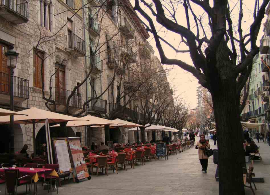 Spain Girona Rambla de la Llibertat Rambla de la Llibertat Girona - Girona - Spain