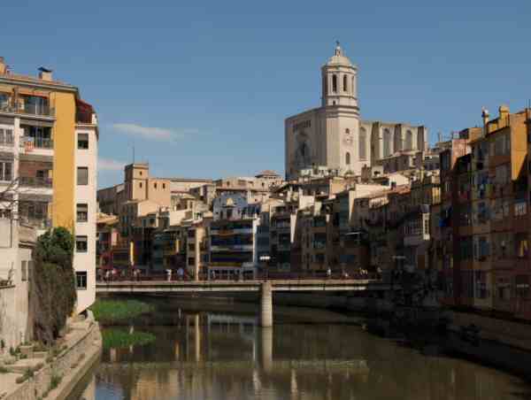 Spain Girona Sant Agusti Bridge Sant Agusti Bridge Girona - Girona - Spain