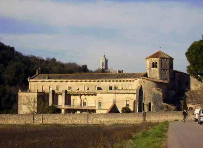 Spain Girona Sant Daniel Monastery Sant Daniel Monastery Sant Daniel Monastery - Girona - Spain