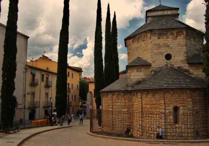 Spain Girona Sant Nicolau Church Sant Nicolau Church Girona - Girona - Spain