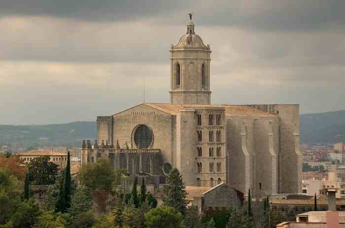 Spain Girona Santa Maria Cathedral Santa Maria Cathedral Girona - Girona - Spain