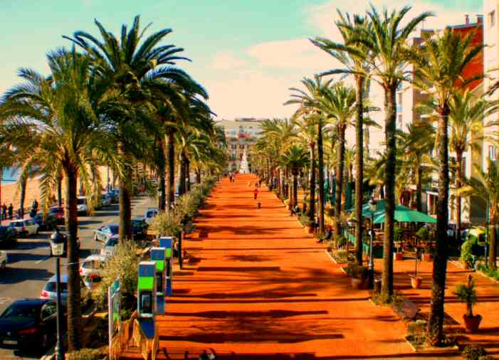 Spain Lloret De Mar Sea Promenade Sea Promenade Lloret De Mar - Lloret De Mar - Spain