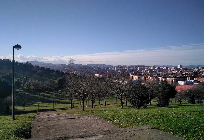 Spain Gijon Begona Gardens Begona Gardens Gijon - Gijon - Spain