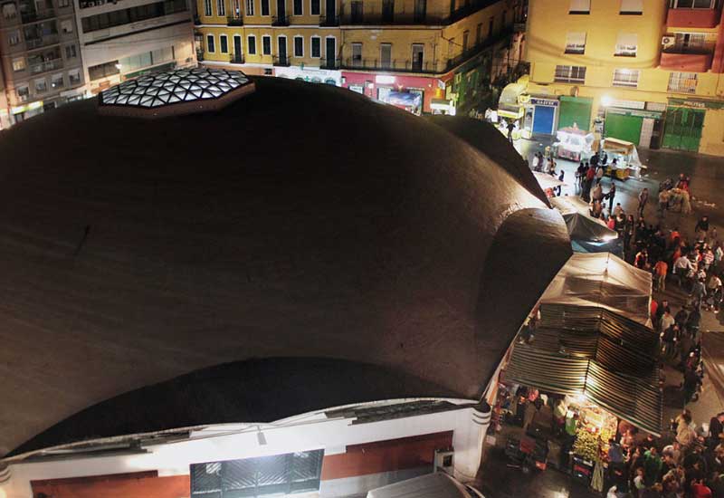 Spain Algeciras Eduardo Torroja Market Eduardo Torroja Market Algeciras - Algeciras - Spain