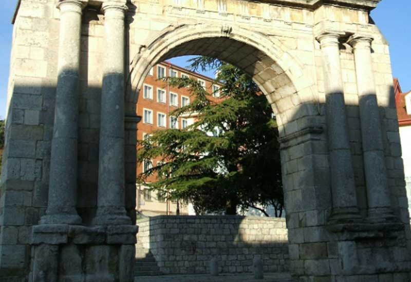 Spain Burgos Fernan Gonzalez Arch Fernan Gonzalez Arch Spain - Burgos - Spain