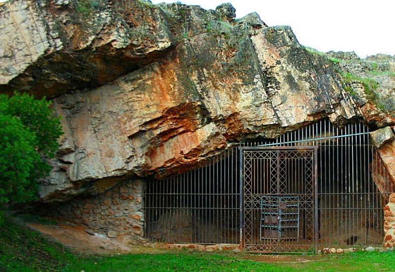 Spain Caceres Interpretation Center of the Cave of Maltravieso Interpretation Center of the Cave of Maltravieso Interpretation Center of the Cave of Maltravieso - Caceres - Spain