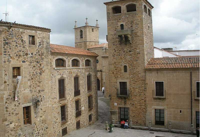 Spain Caceres San Jorge Square San Jorge Square San Jorge Square - Caceres - Spain