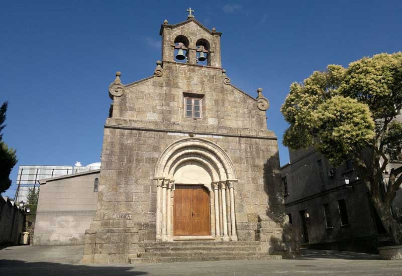 Spain A Coruna San Vicente de Elvina Church San Vicente de Elvina Church Galicia - A Coruna - Spain