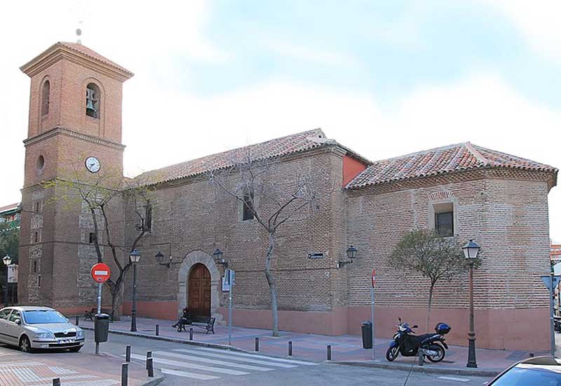 Spain Alcorcon Santa Maria la Blanca Church Santa Maria la Blanca Church Spain - Alcorcon - Spain