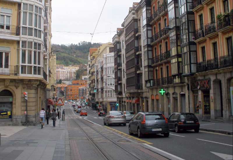 Spain Bilbao Victor Street Victor Street Victor Street - Bilbao - Spain