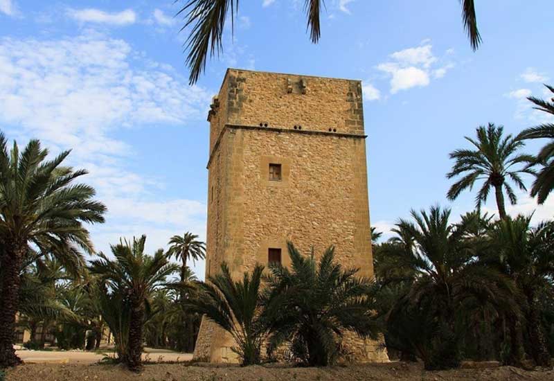 Spain Elche Vigia de Vaillos de Llanos Tower Vigia de Vaillos de Llanos Tower Valencia - Elche - Spain