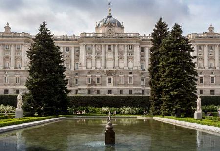 The Palace of the Duchess of Riansares Gardens