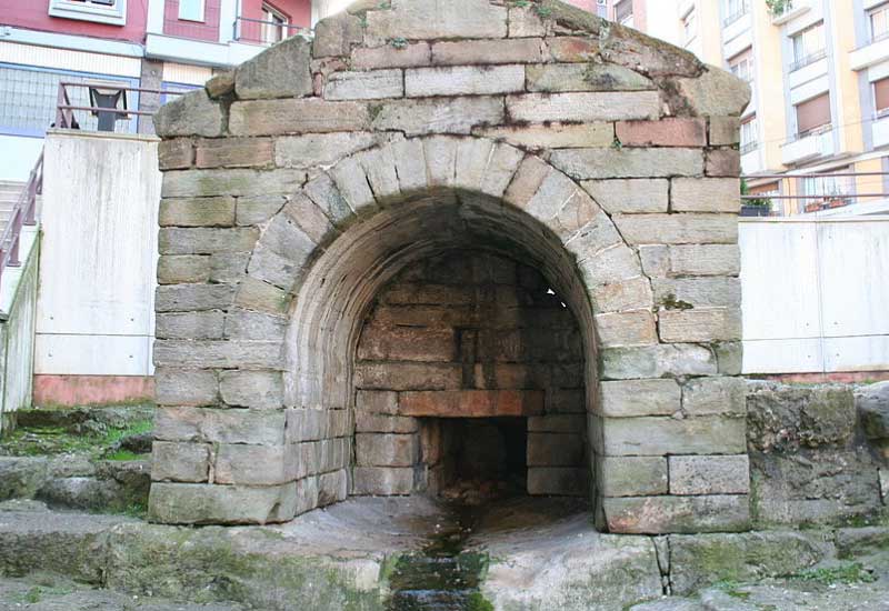 Spain Oviedo la Foncalada Fountain la Foncalada Fountain Oviedo - Oviedo - Spain