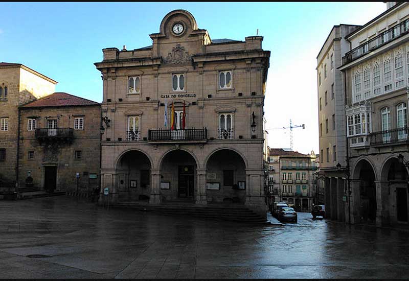 Spain Ourense Praza das Damas Praza das Damas Galicia - Ourense - Spain