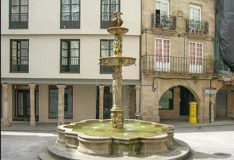 Spain Ourense Praza do Trigo Praza do Trigo Ourense - Ourense - Spain