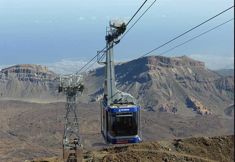 Spain Santa Cruz De Tenerife Teide Cable Car (Teleférico del Teide) Teide Cable Car (Teleférico del Teide) Tenerife - Santa Cruz De Tenerife - Spain