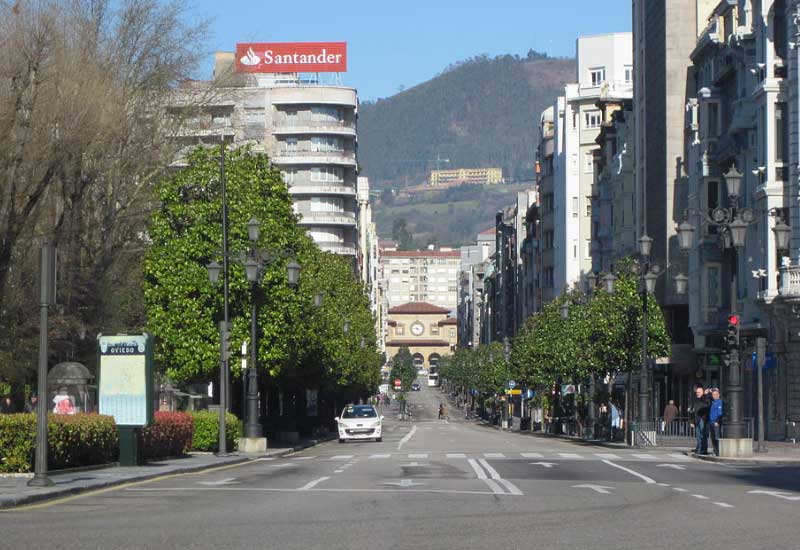 Spain Oviedo Uria Street Uria Street Oviedo - Oviedo - Spain