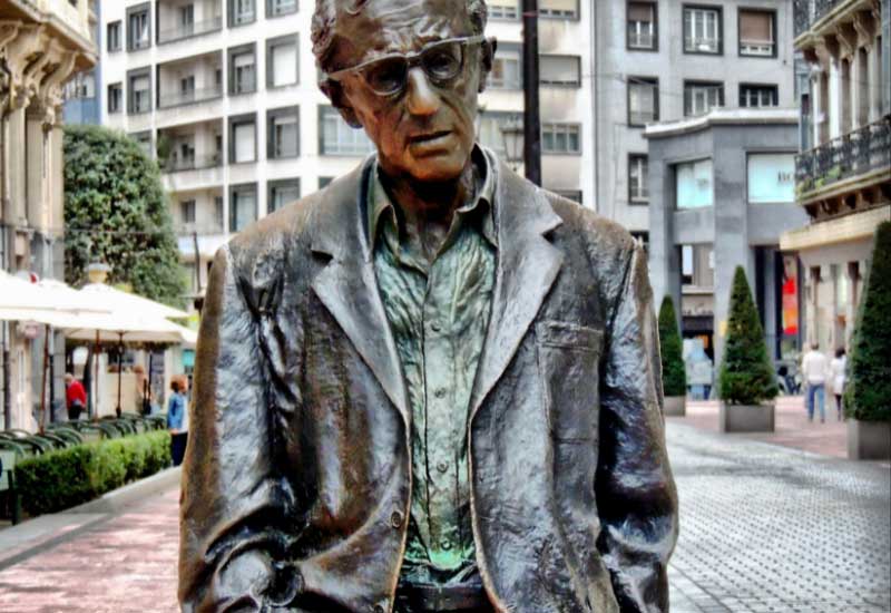 Spain Oviedo Woody Allen Woody Allen Asturias - Oviedo - Spain