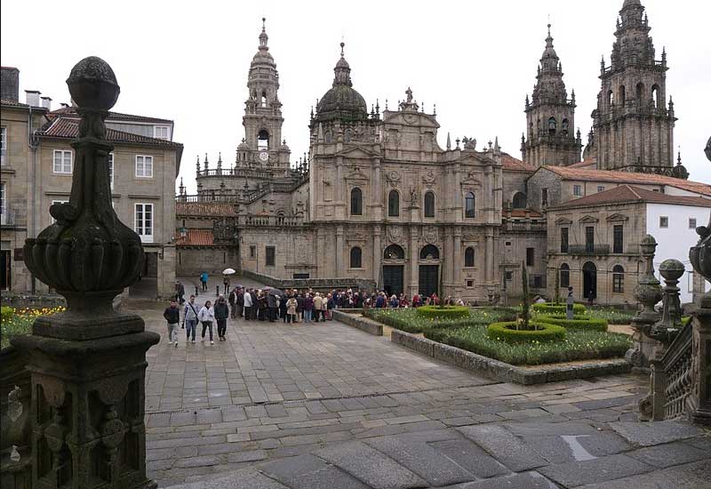 Spain Santiago De Compostela Acibecheria Square Acibecheria Square Galicia - Santiago De Compostela - Spain