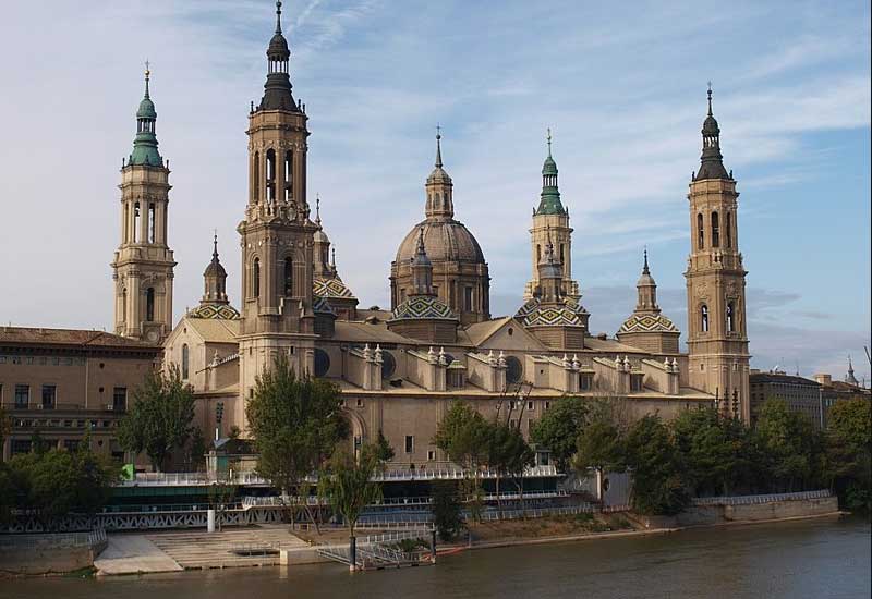Spain Zaragoza Nuestra Senora del Pilar Basilica Nuestra Senora del Pilar Basilica Aragon - Zaragoza - Spain
