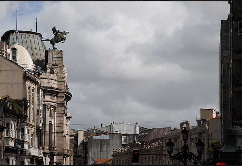 Spain Vigo Royal Street Royal Street Galicia - Vigo - Spain