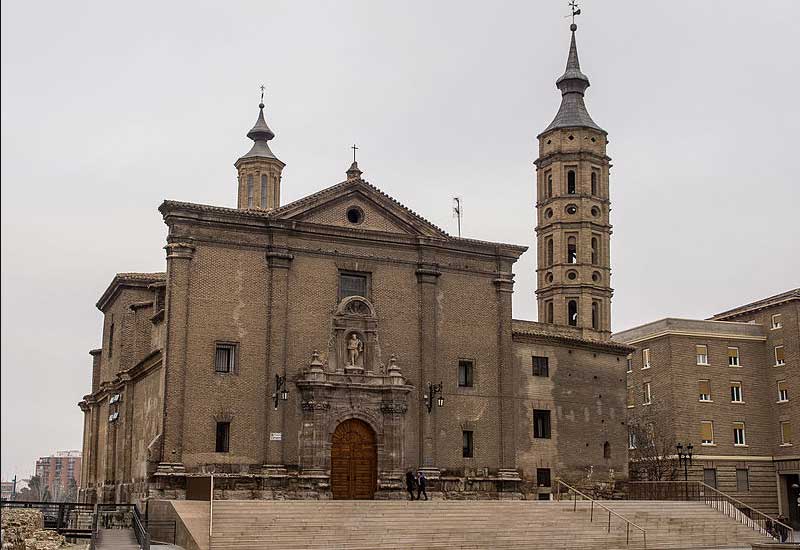 Spain Zaragoza San Juan de los Panetes Church San Juan de los Panetes Church Aragon - Zaragoza - Spain