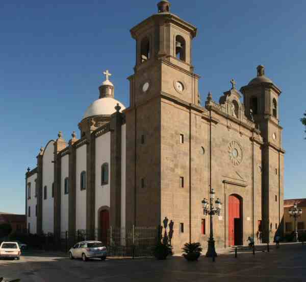 Spain Aguimes San Sebastian Church San Sebastian Church Aguimes - Aguimes - Spain