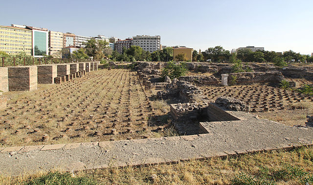 Turkey Ankara Roman Bathes Roman Bathes Turkey - Ankara - Turkey