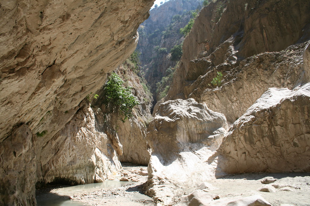 Turkey Kalkan Saklikent Gorge Saklikent Gorge Antalya - Kalkan - Turkey