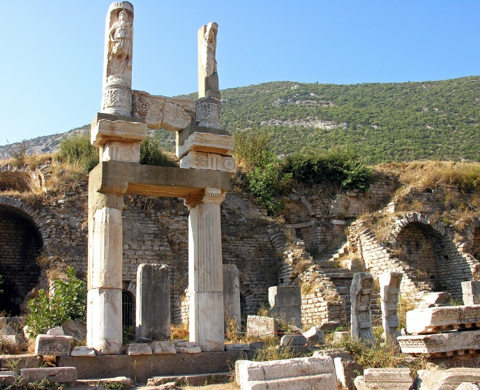 Turkey Selcuk Temple of Domitian Temple of Domitian Selcuk - Selcuk - Turkey