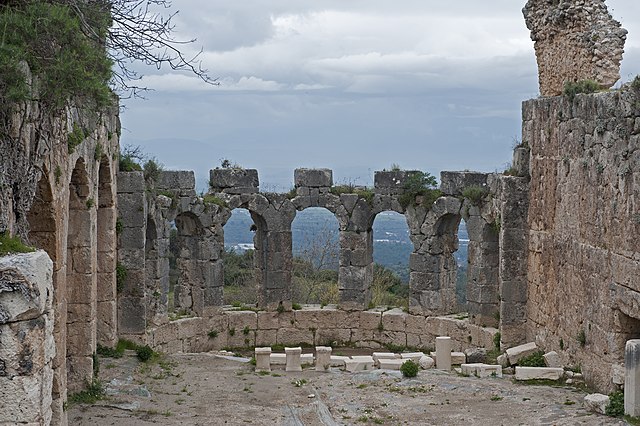 Turkey Kalkan Tlos Ancient Site Tlos Ancient Site Antalya - Kalkan - Turkey