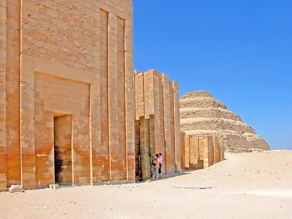 Egypt Saqqara Pyramid of Djoser Pyramid of Djoser Saqqara - Saqqara - Egypt
