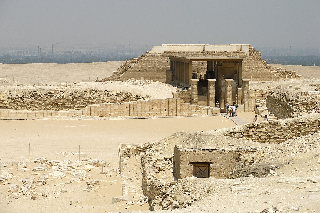Egypt Saqqara Pyramid of Djoser Pyramid of Djoser Giza - Saqqara - Egypt
