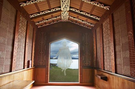 New Zealand Ohinemutu Angelican Maori Church Angelican Maori Church New Zealand - Ohinemutu - New Zealand