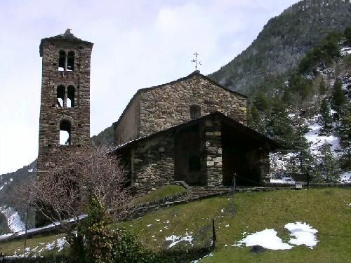 Andorra Canillo Sant Joan de Caselles Church Sant Joan de Caselles Church Canillo - Canillo - Andorra