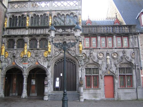 Belgium Brugge Heilig-Bloedbasiliek Basilica Heilig-Bloedbasiliek Basilica Belgium - Brugge - Belgium