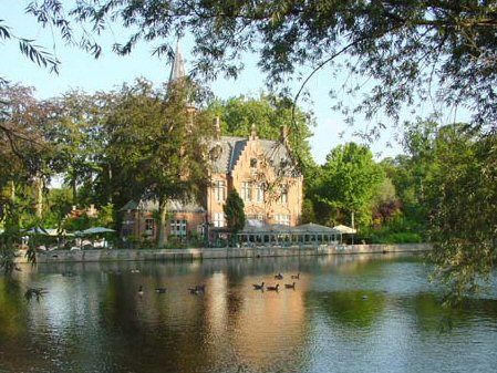 Belgium Brugge Minnewater Lake Minnewater Lake Brugge - Brugge - Belgium