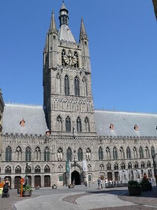 Belgium  Grote Markt Grote Markt Ypres -  - Belgium